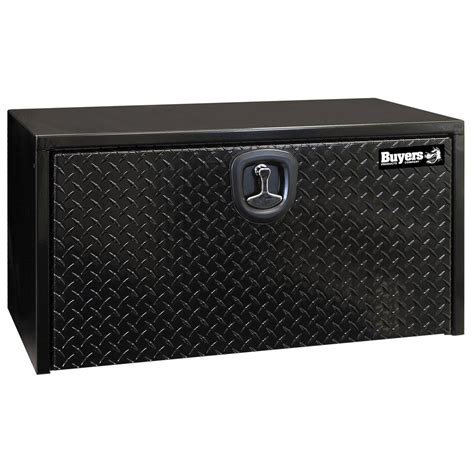 black steel underbidy tool box|buyers products truck box.